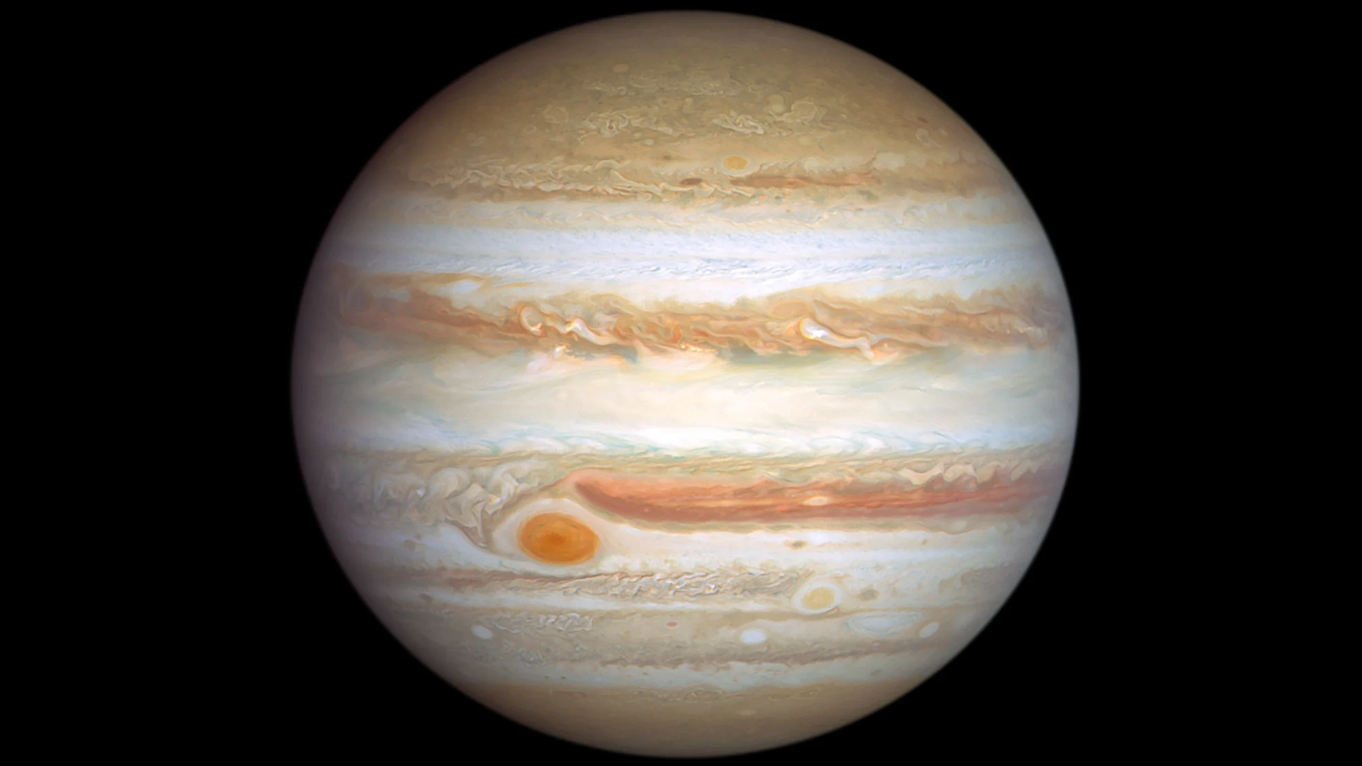 Stormy Jupiter featured in new images from Hubble Space Telescope