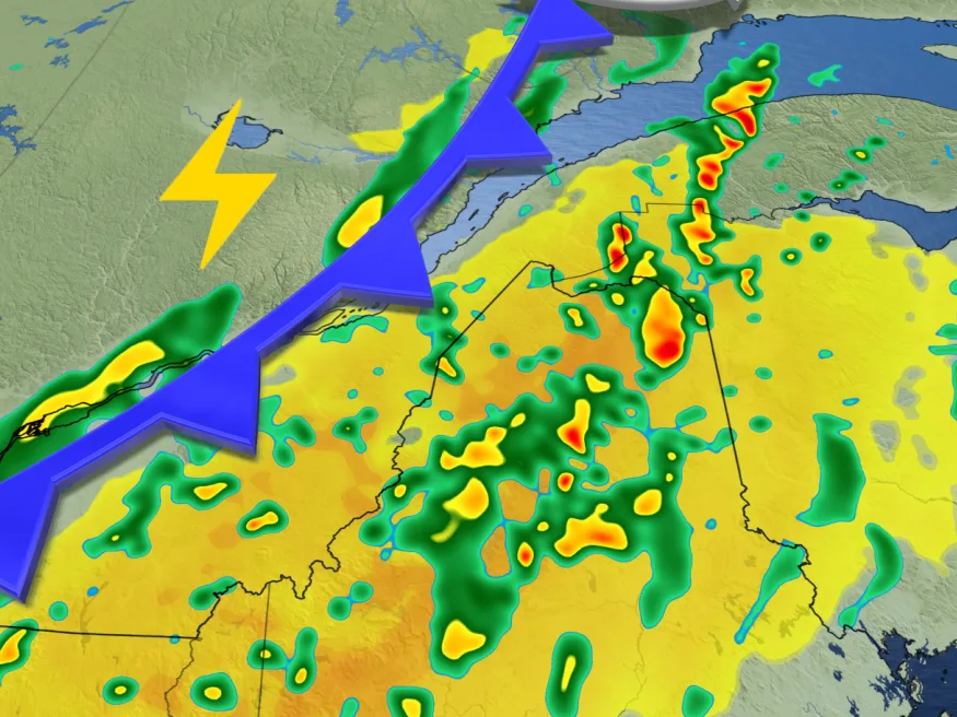 Les orages frappent déjà au Québec