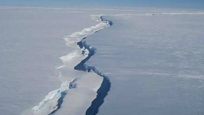 Un iceberg quatre fois plus gros que Montréal va se détacher