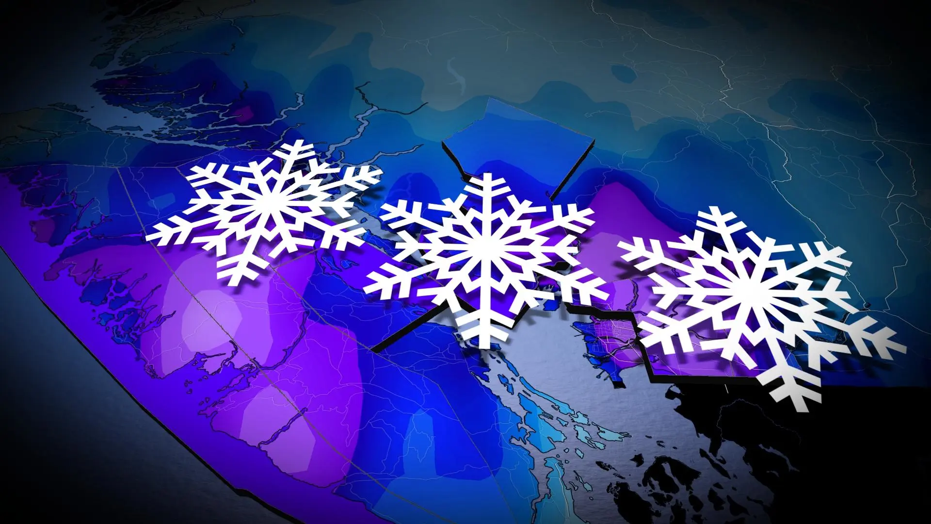 Numerous chances of snow infiltrate the B.C. coast as low stays put