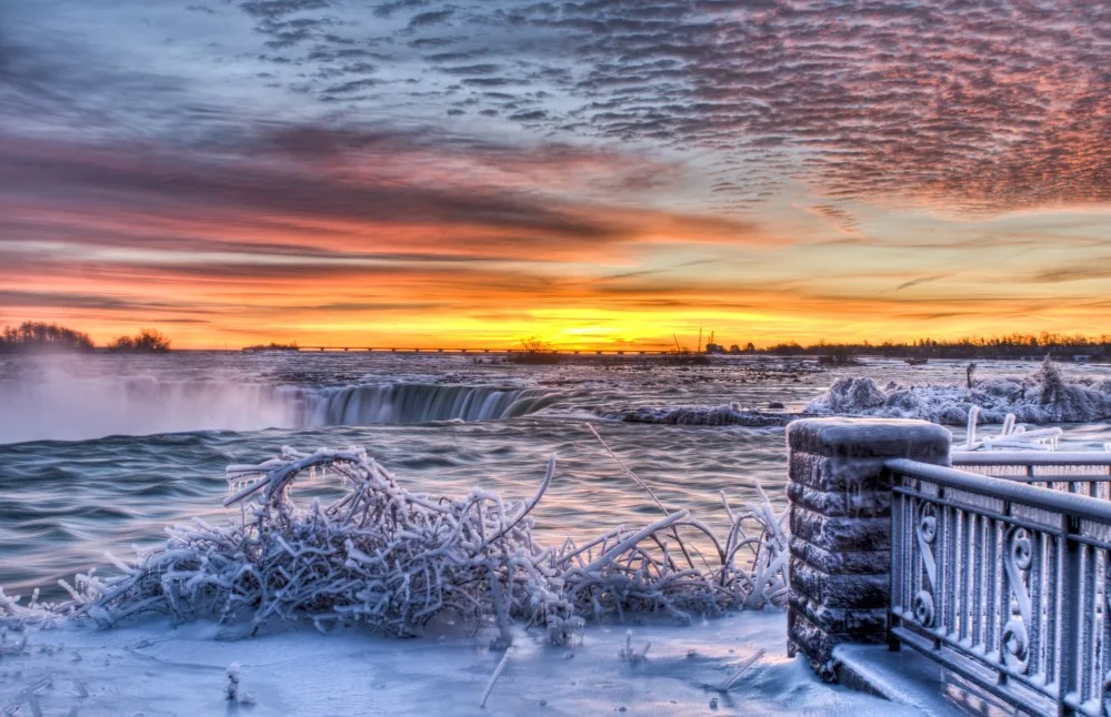 POV: Niagara Falls is spectacular in winter