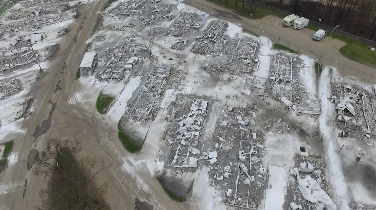Fort McMurray, Alta., wildfire aftermath June 2016/The Weather Network