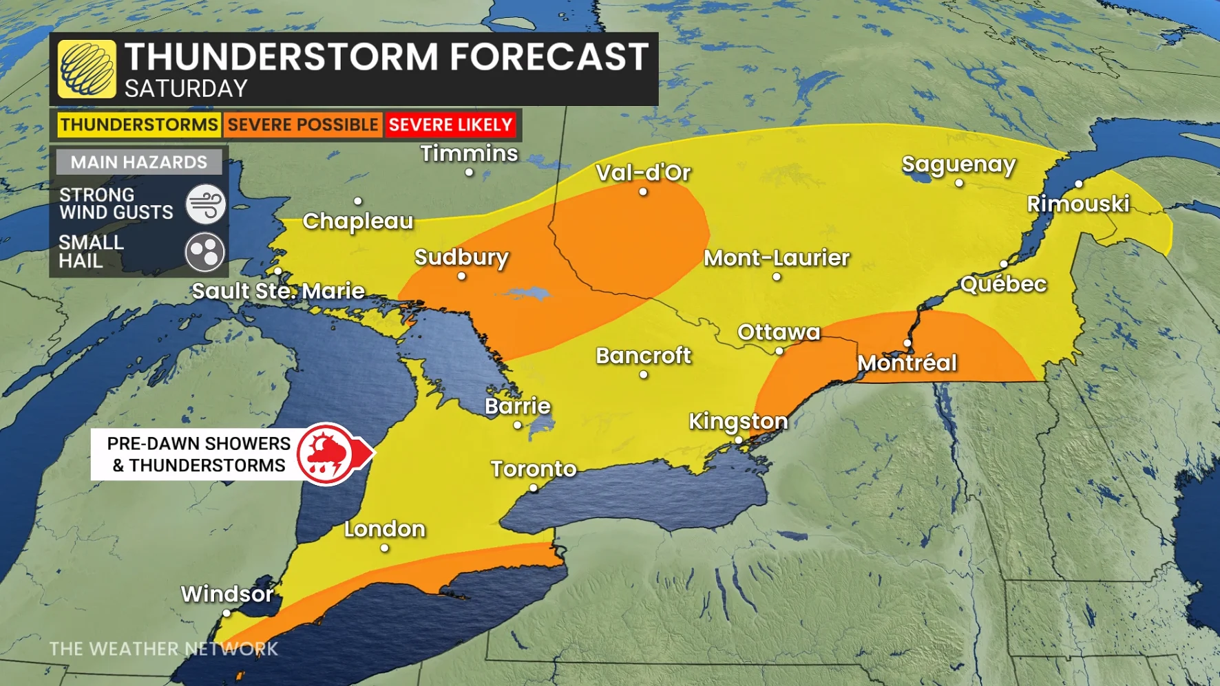 Baron - Ontario thunderstorm Saturday - June 5