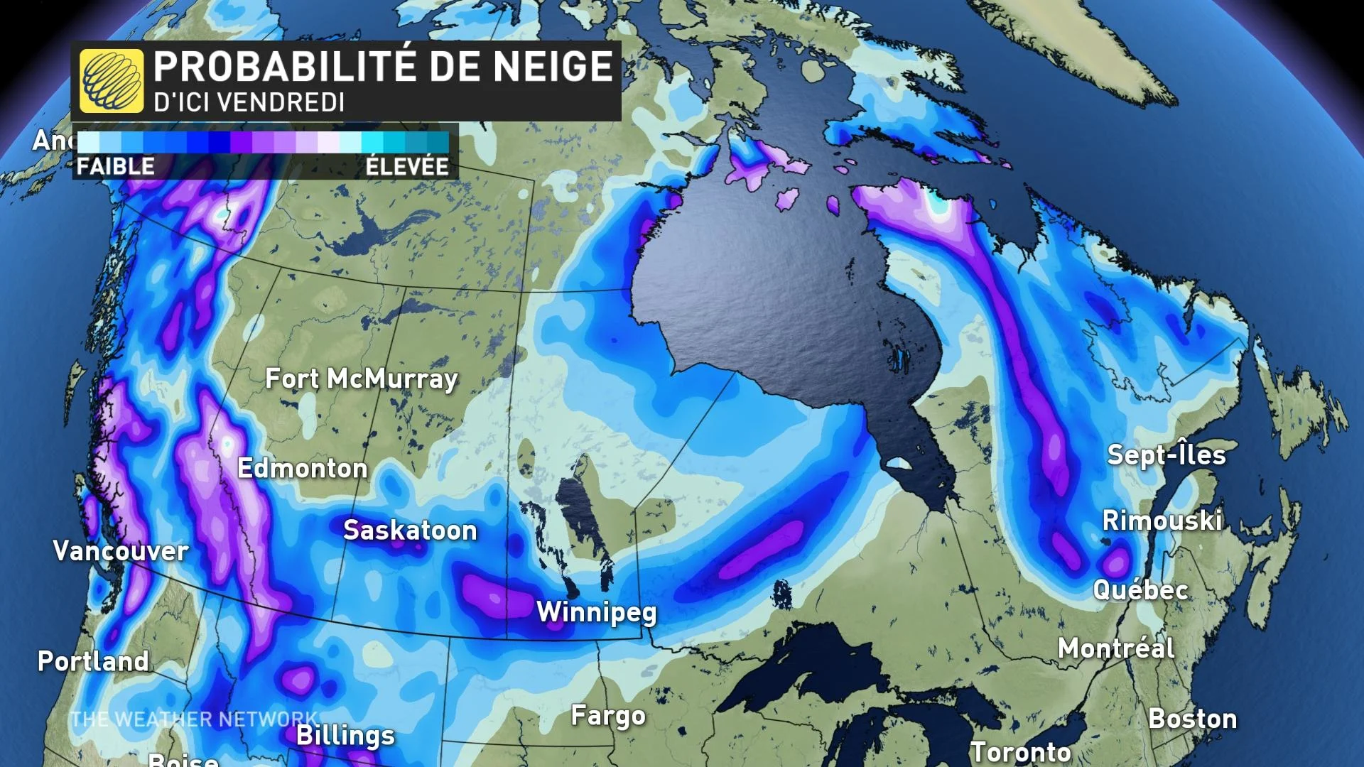 11-Probabilité neige canada