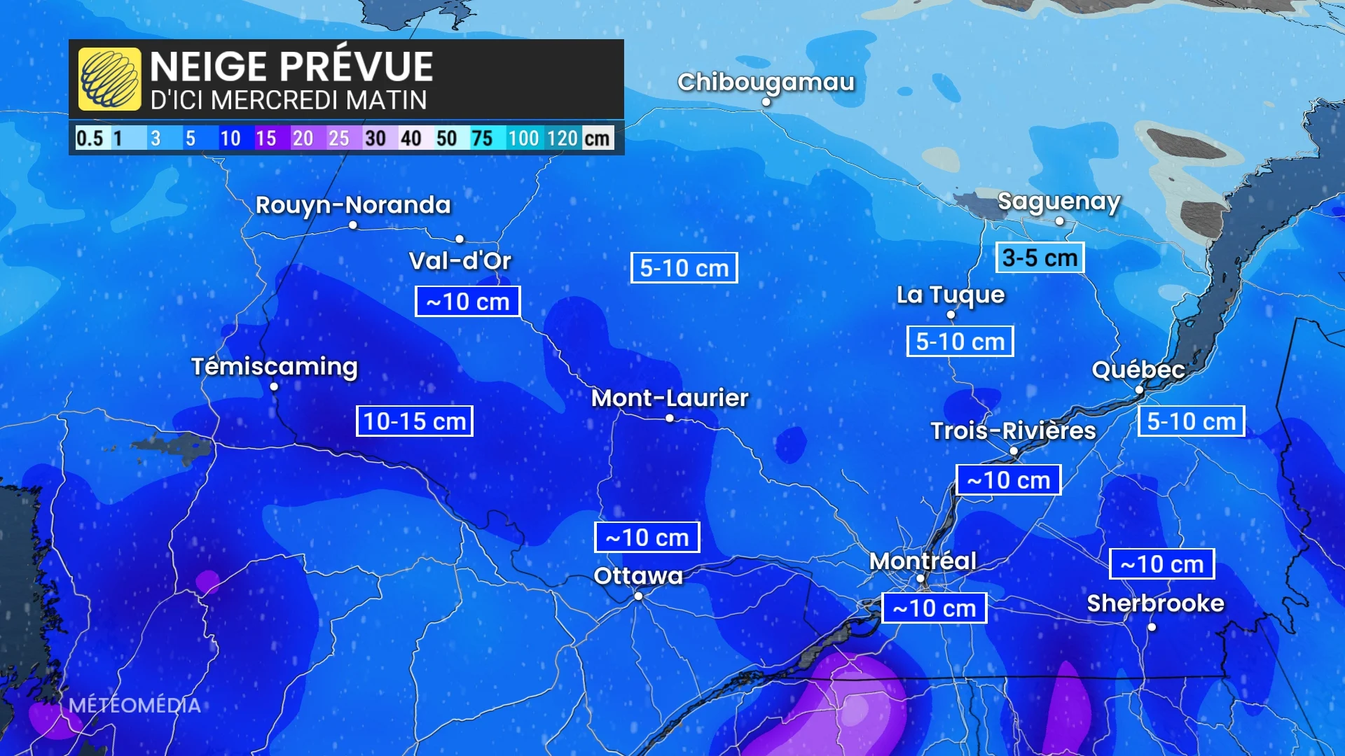 Dernière neige avant Noël : déception possible pour certains secteurs