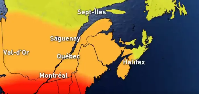 D'ici 2050, les canicules toucheraient plus de Québécois. Explications ici.