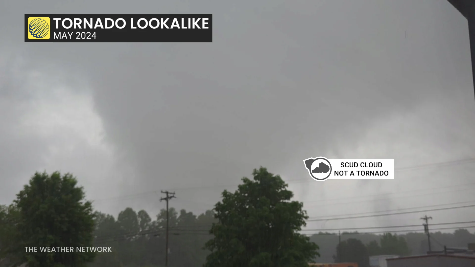 Scud Cloud Tornado Lookalike