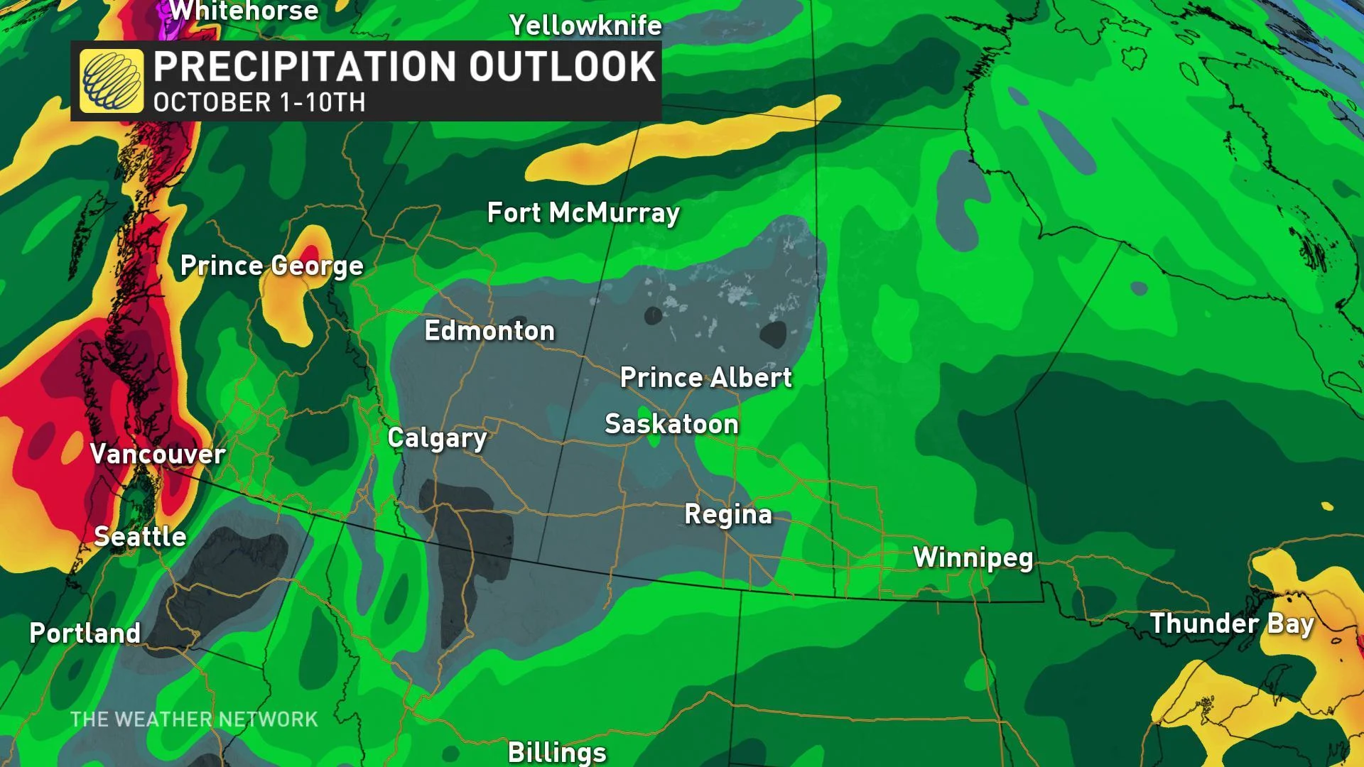 West rainfall outlook