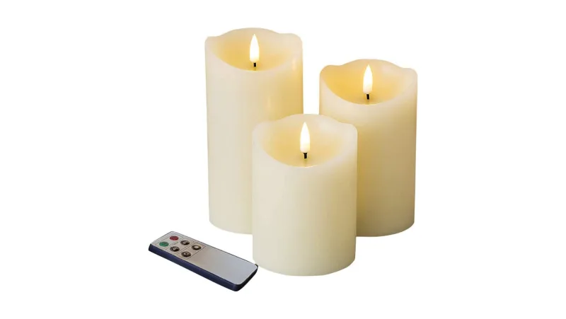Amazon, flameless candles, CANVA, Halloween safety lights