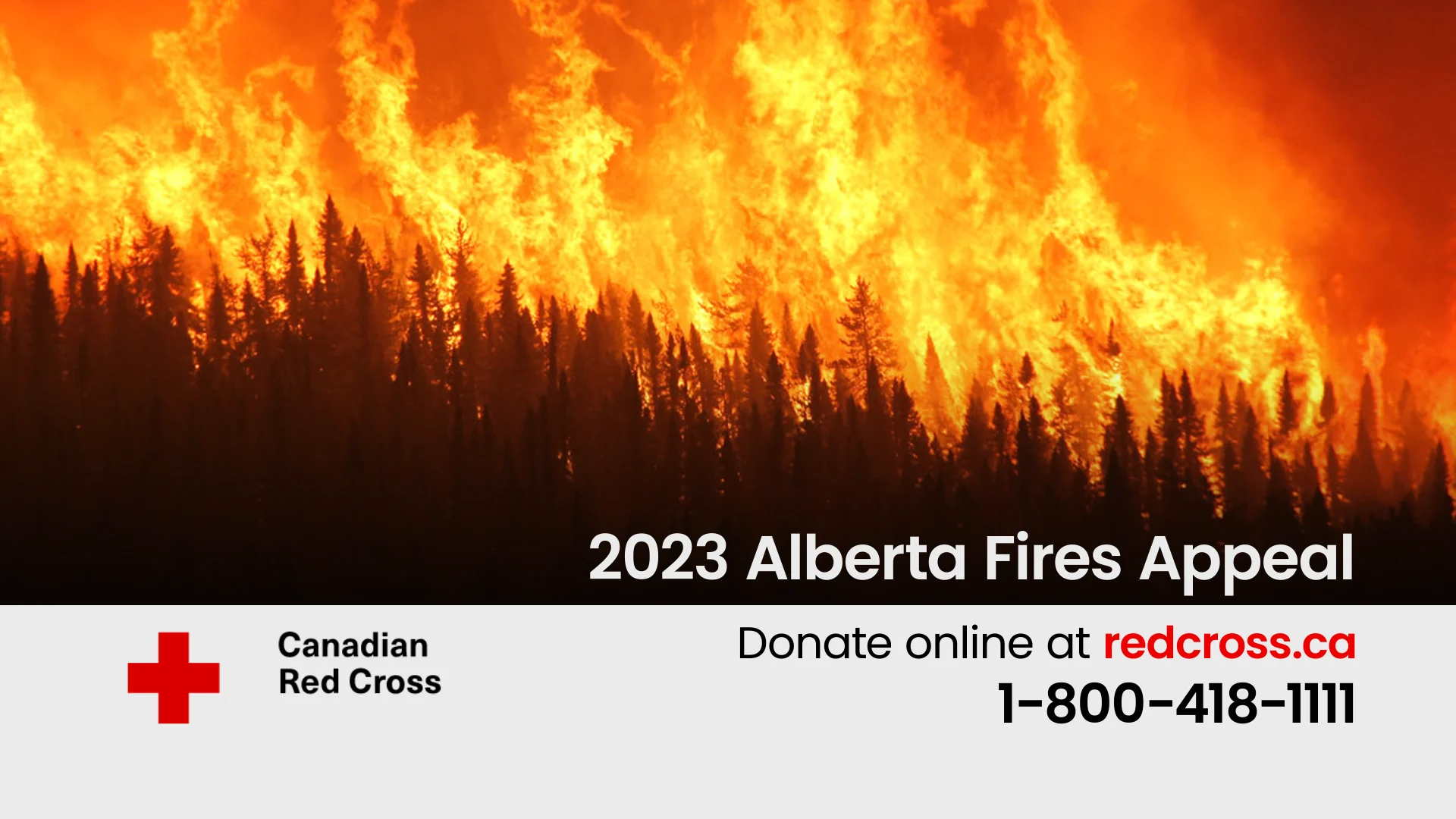 Red Cross Appeal: Alberta Wildfires 2023