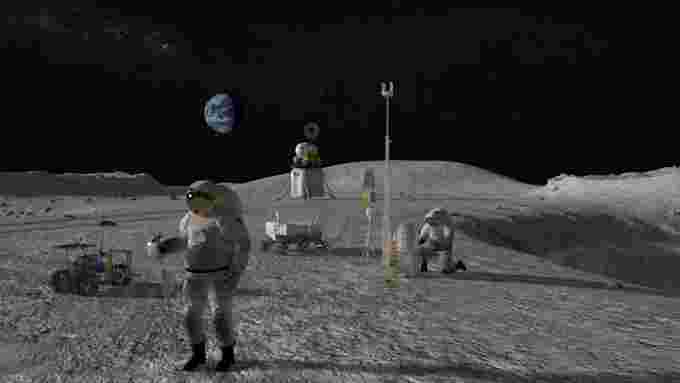 human landing system 2024 surface astronauts