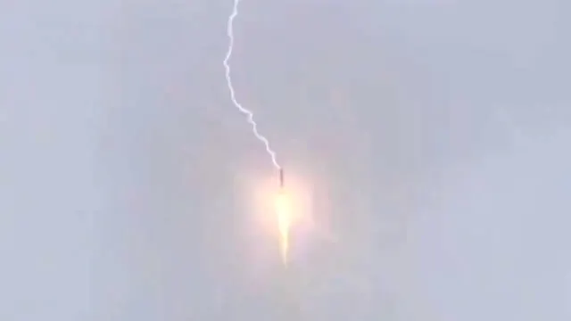 See it: Rocket launch triggers direct lightning hit - The Weather Network