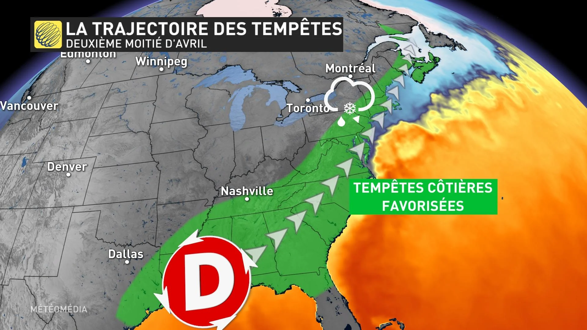 TRAJECTOIRE TEMPÊTES