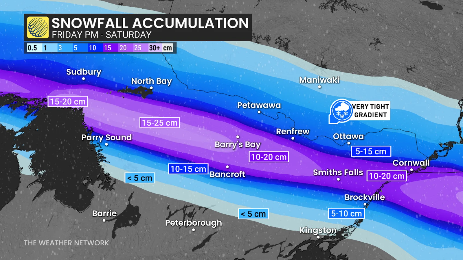 Ontario snowfall outlook
