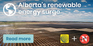 Alberta's renewable energy surge. Read more on Climate solutions, by The Weather Network.