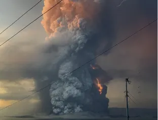 Rumbling volcano shuts down Philippine capital