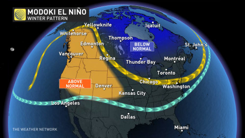 El Niño's impact on Canada's winter What to expect? The Weather Network