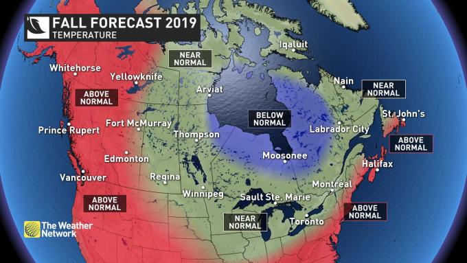 The Weather Network Fall Forecast Your Next Three Months Plus