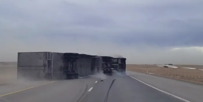 Tempête : des vents violents causent des dommages importants