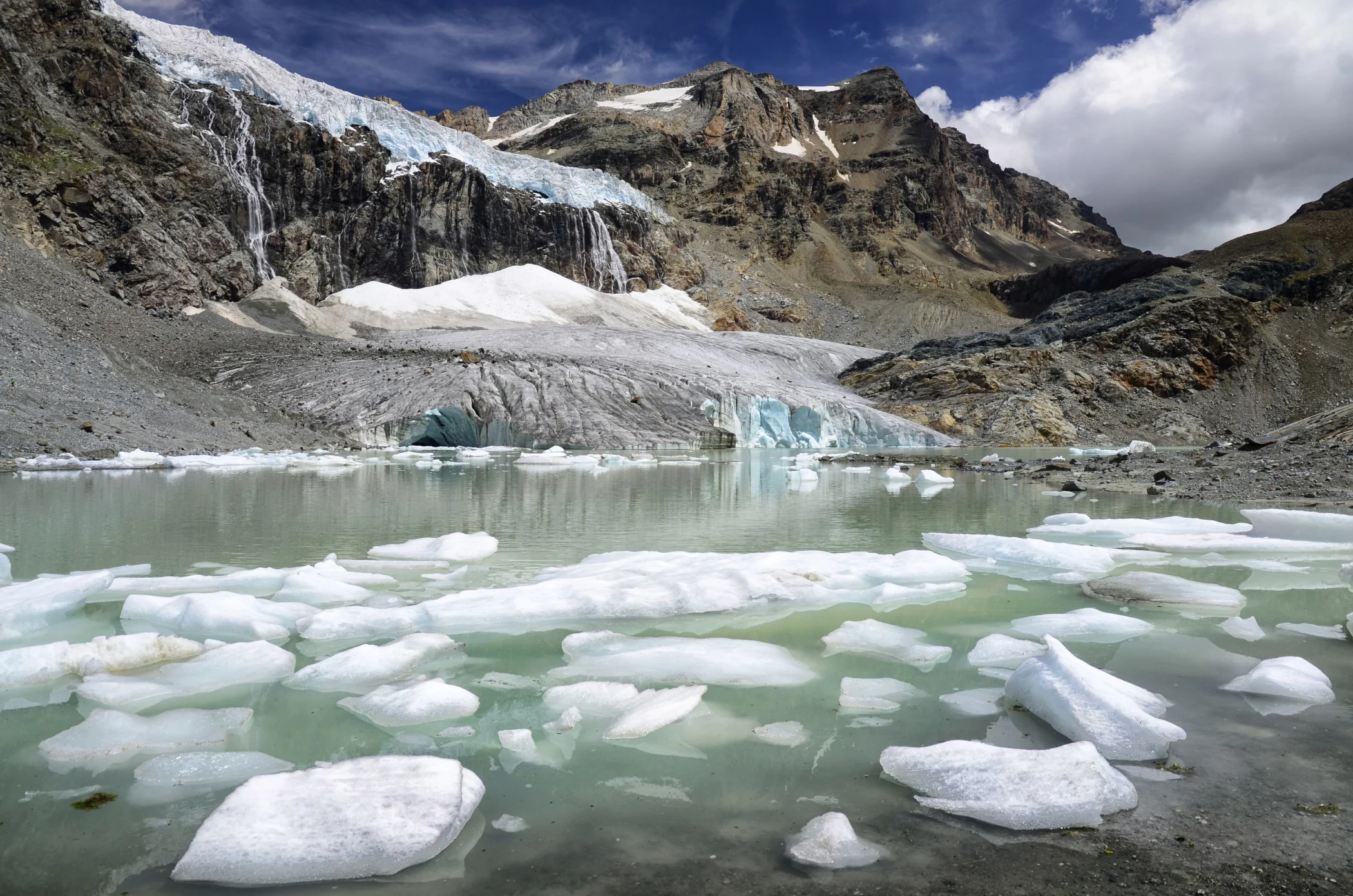 melting glacier Credit: Andrea Toffaletti. 500px. Getty Images