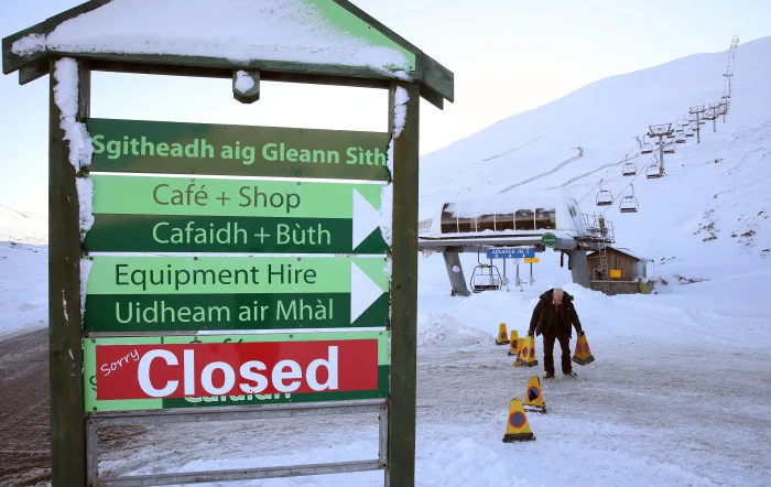 Scottish ski resorts see best conditions in years, and nobody can enjoy them