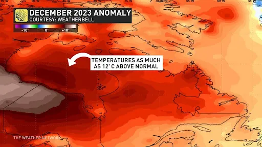 December 2023 Anomaly