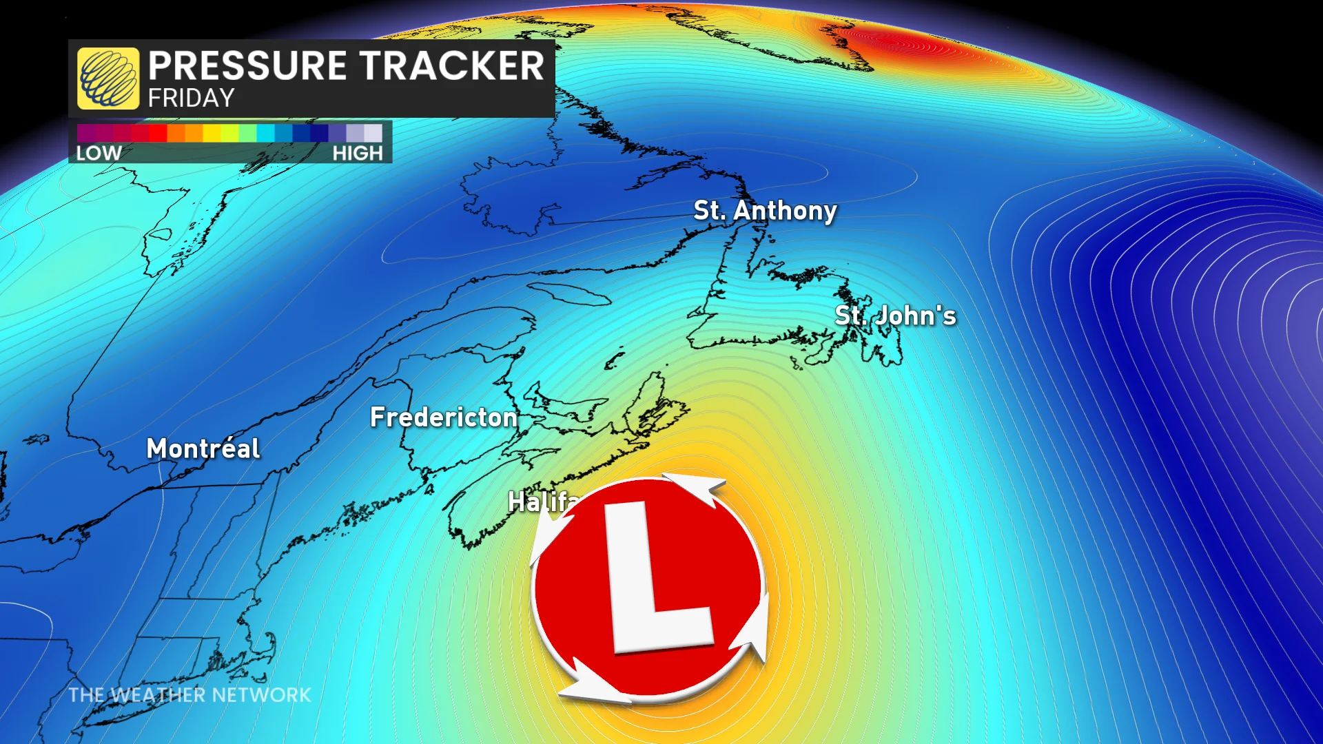 Baron - Friday pressure tracker