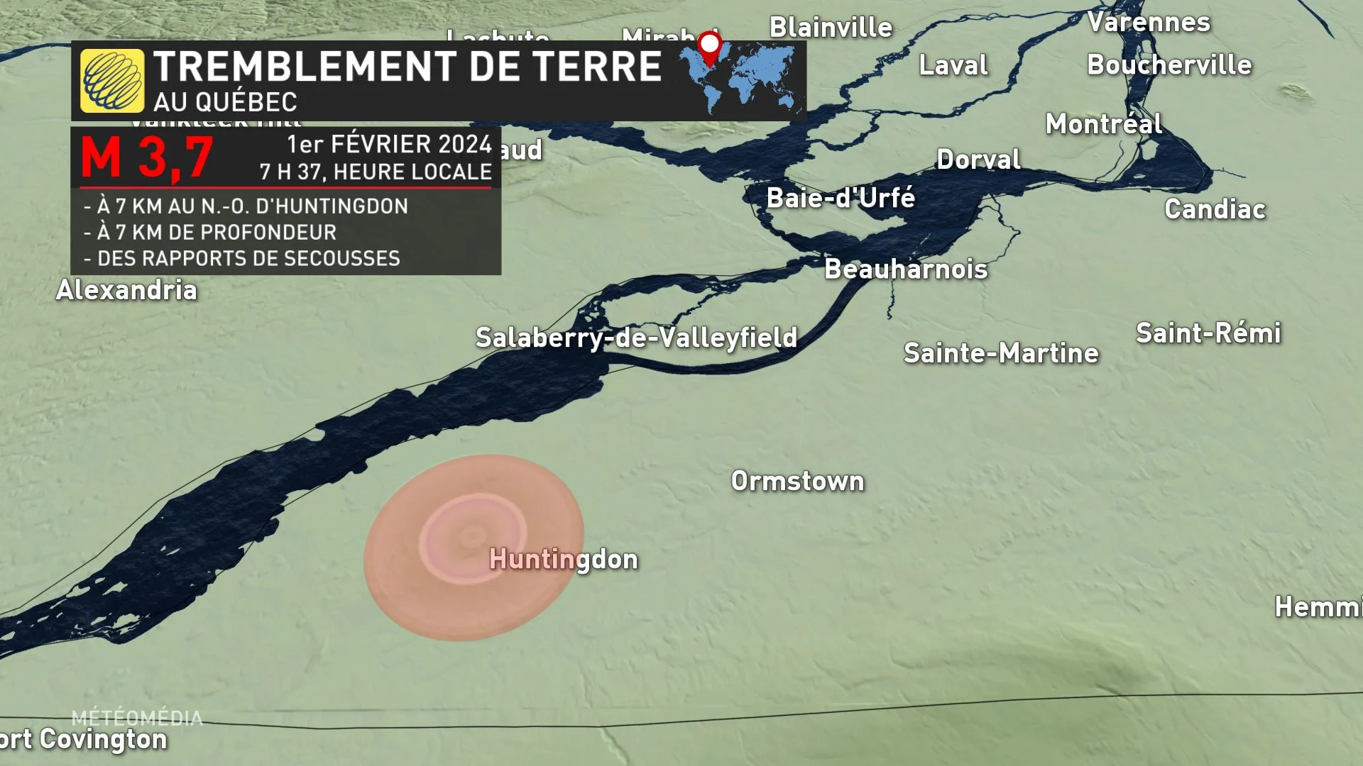 SEISME QUEBEC