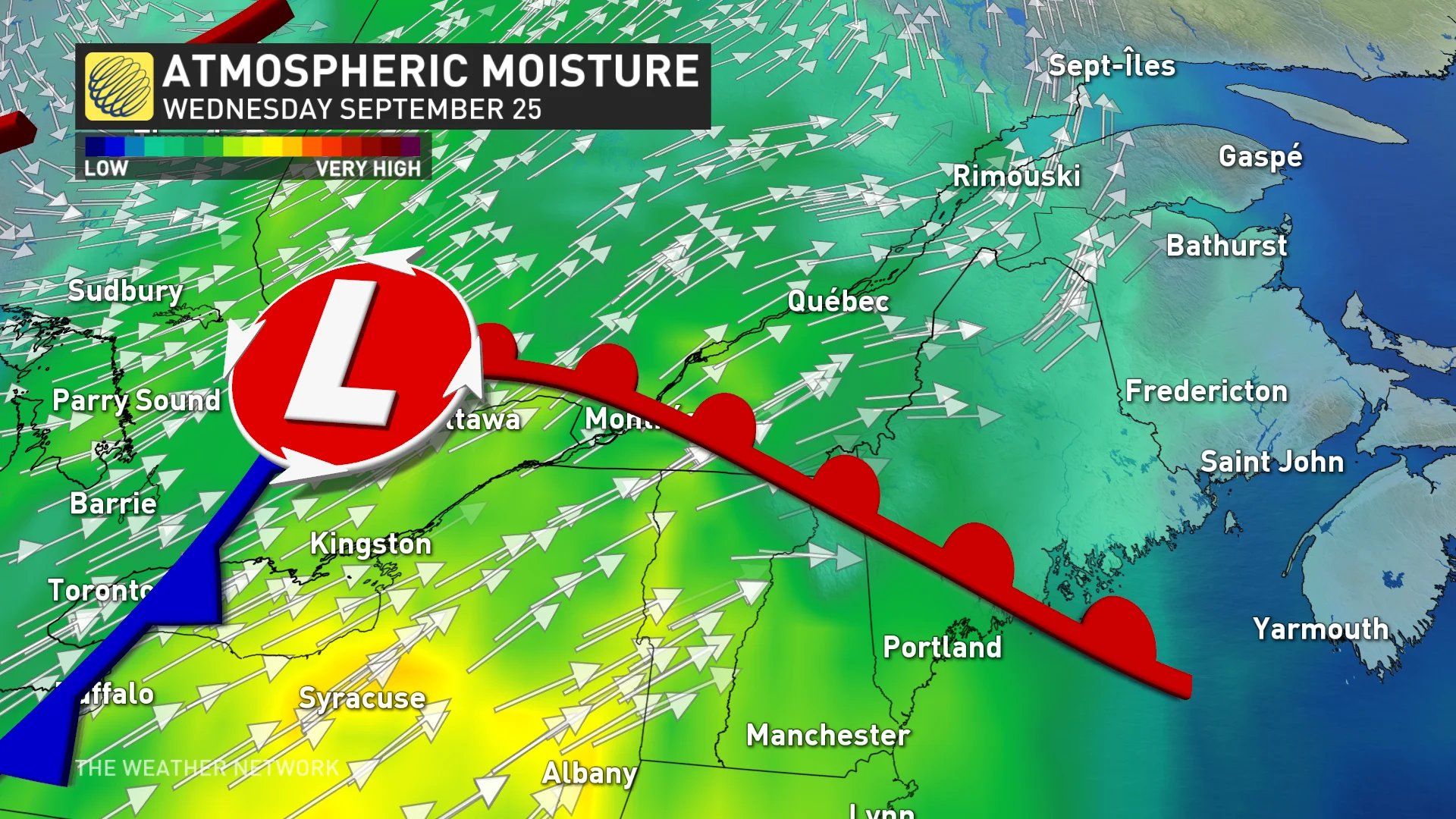 Baron - QC atmospheric moisture