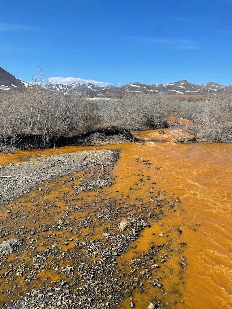 What's driving the water in some Arctic rivers to turn orange - The ...