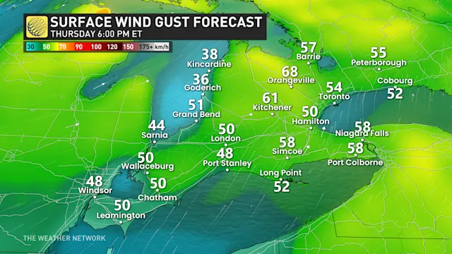Severe thunderstorm threat over southern Ontario with risk of damaging ...