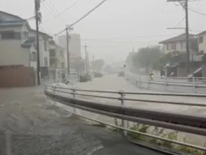 104.5 mm: This locale saw its highest, one-hour rainfall total, leading to flooding