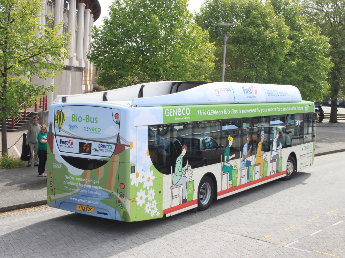Des autobus qui roulent grâce au compost... et aux excréments - MétéoMédia