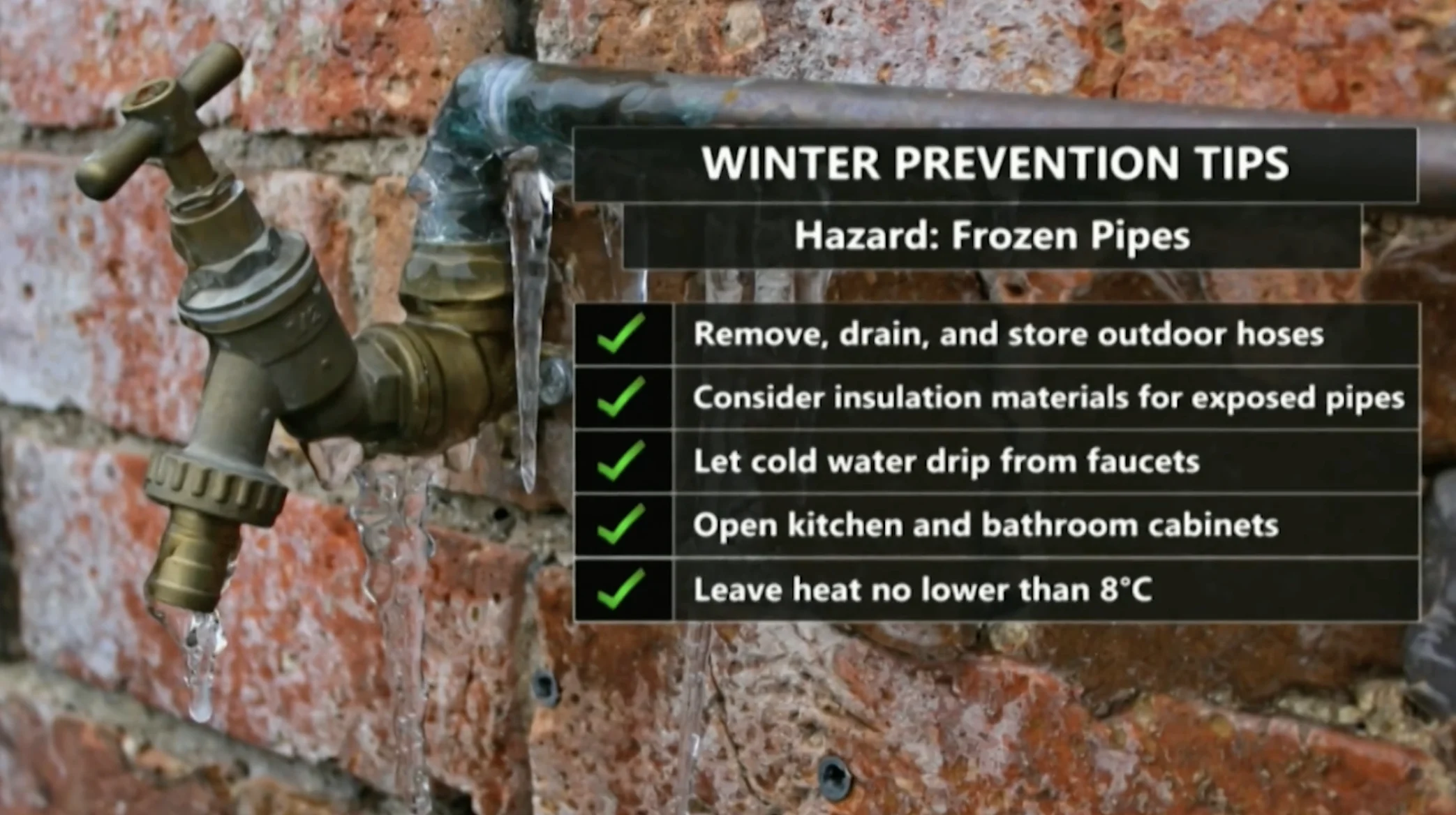 EXPLAINER: Cold weather frozen pipe protection tips