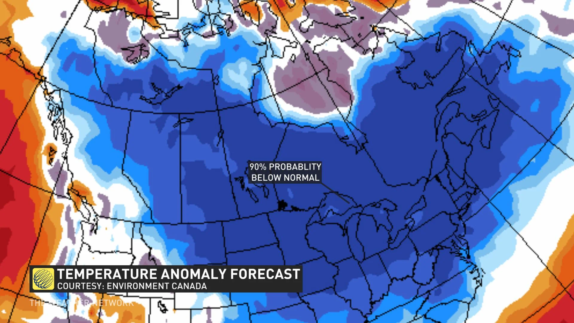 Nasty November cold set to span most of the country