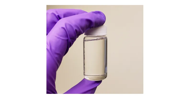 plastic vial Credit: University of Delaware 