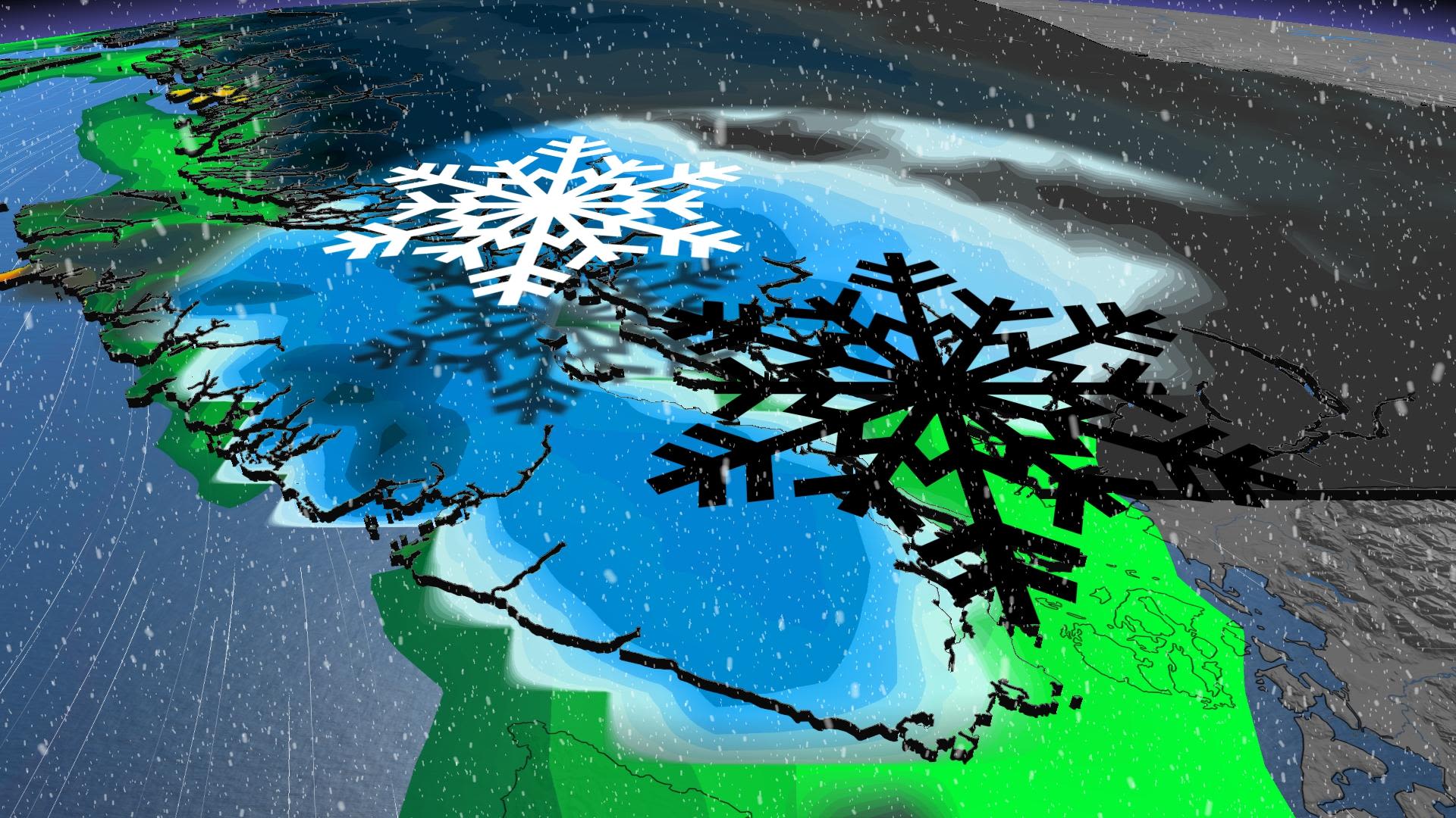 Low-elevation snow expected for B.C.’s South Coast on Saturday - The ...