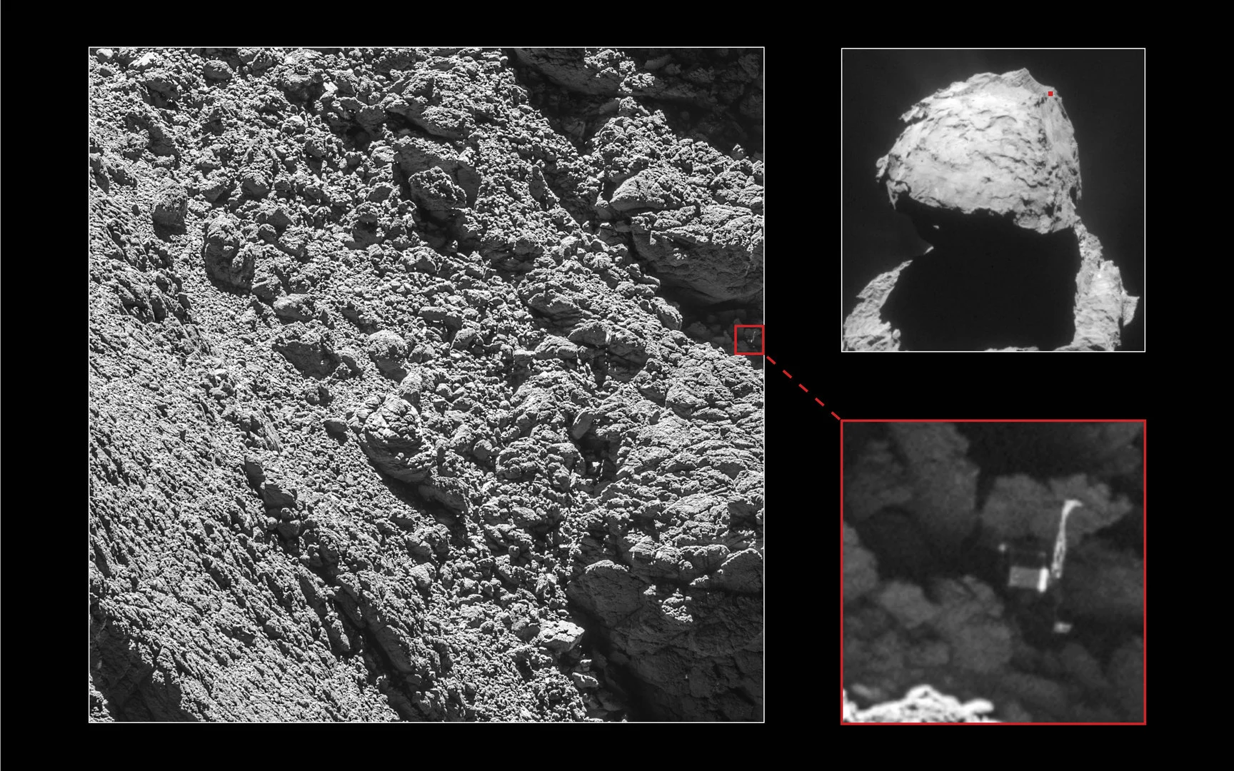 Philae found pillars