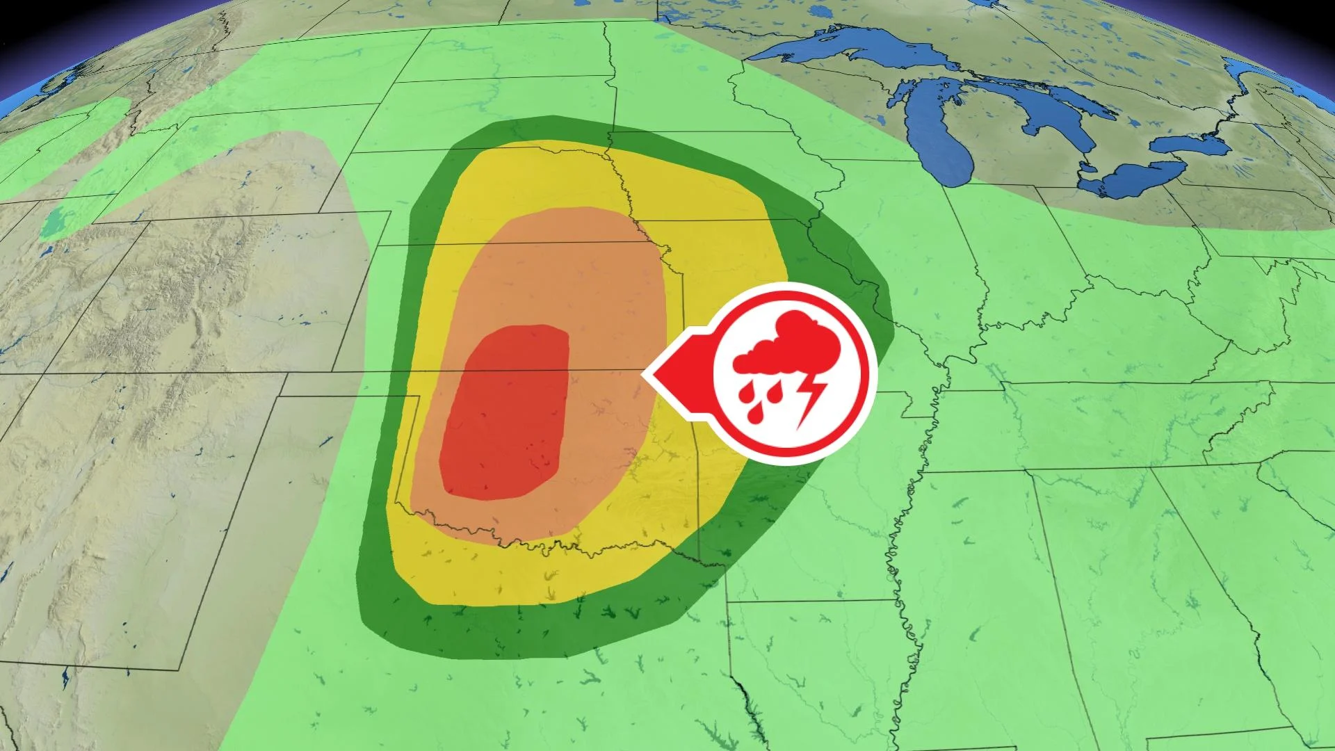 Un nouveau risque d'éclosion de tornades menace les États-Unis