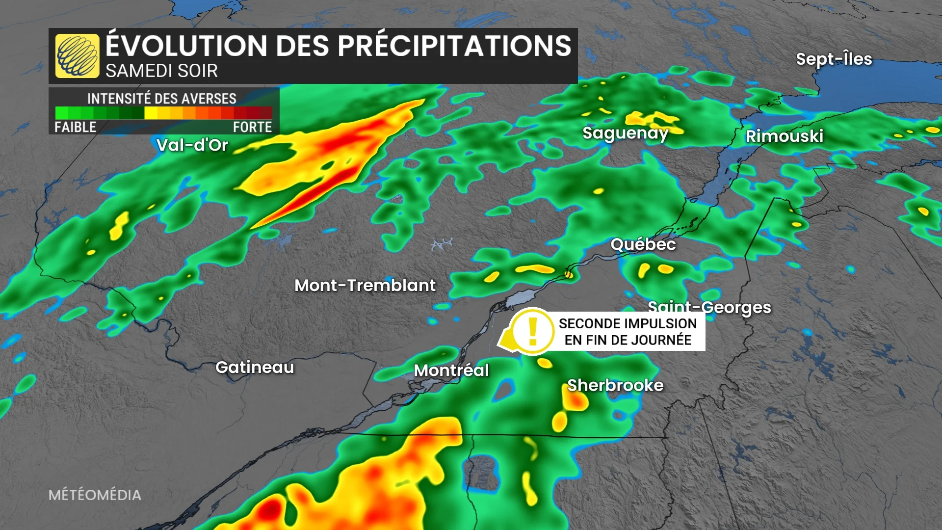 Orages possible en après-midi