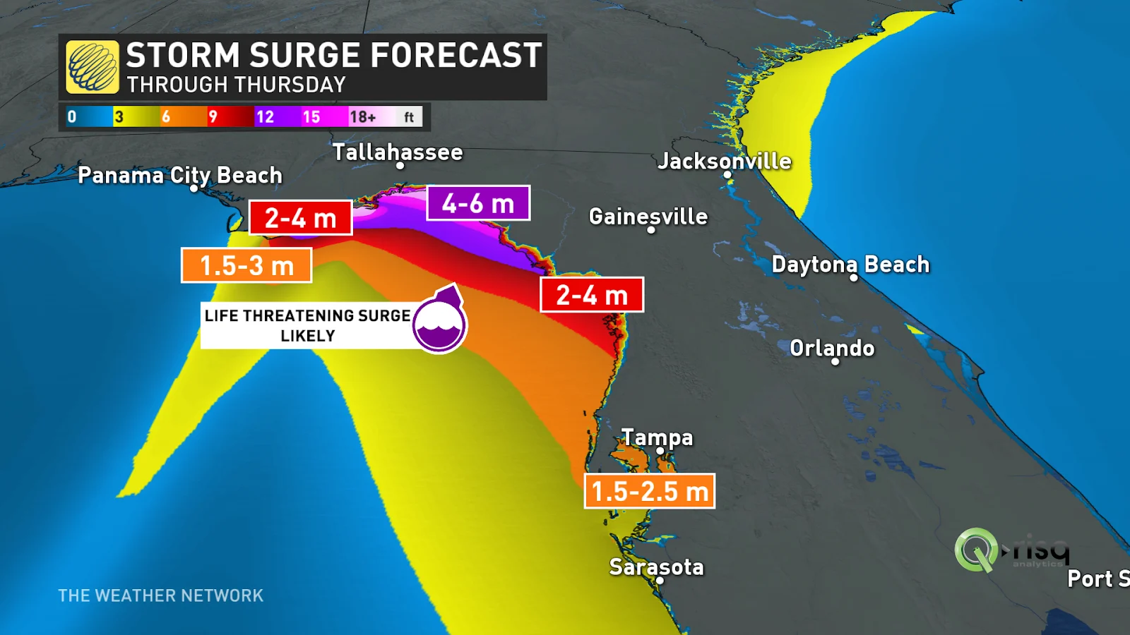 Helene Storm Surge September 25