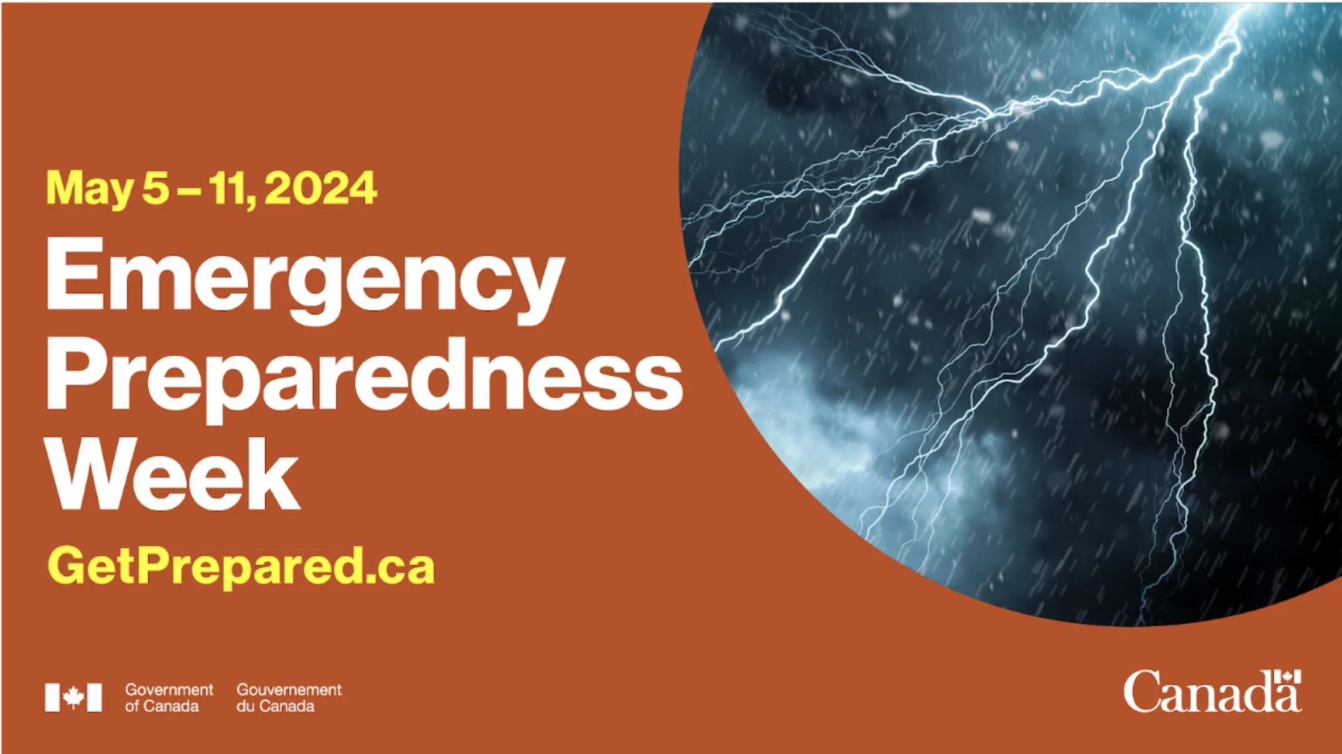 Emergency Preparedness Week May 5-11, 2024