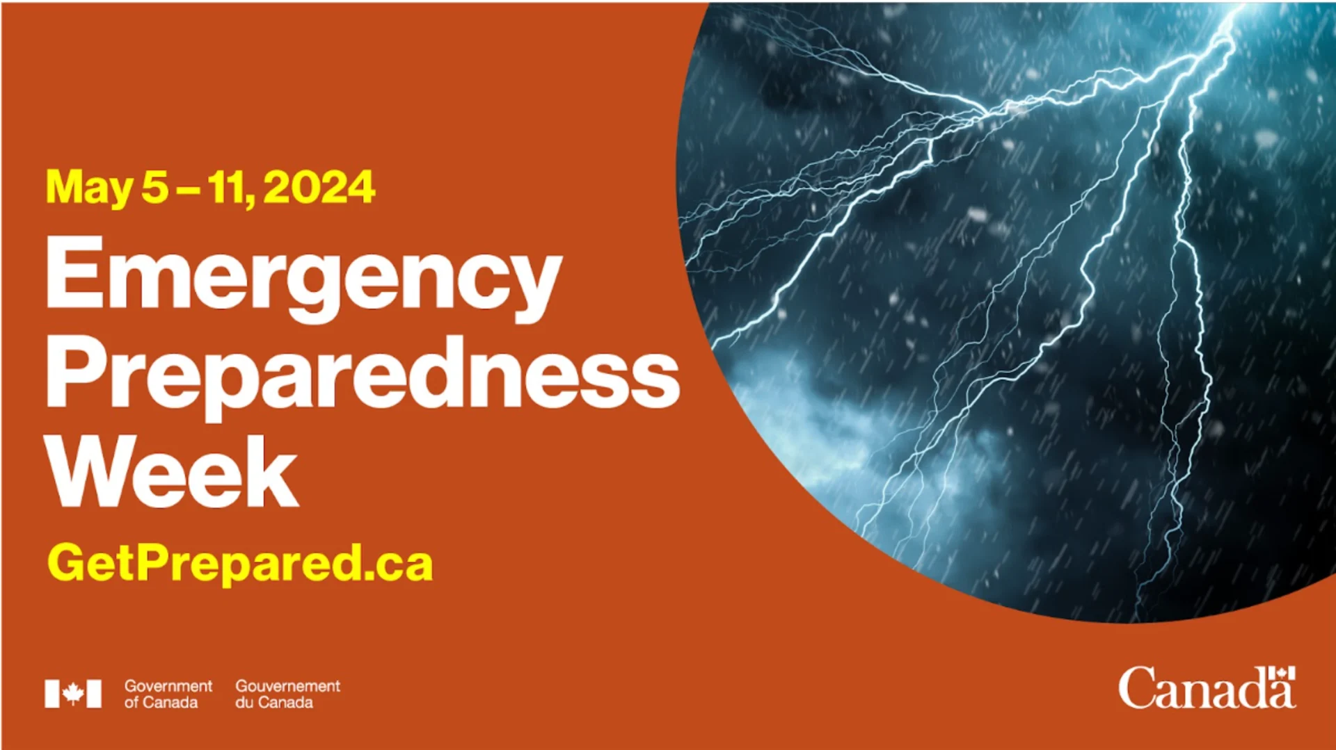 Emergency Preparedness Week May 5-11, 2024