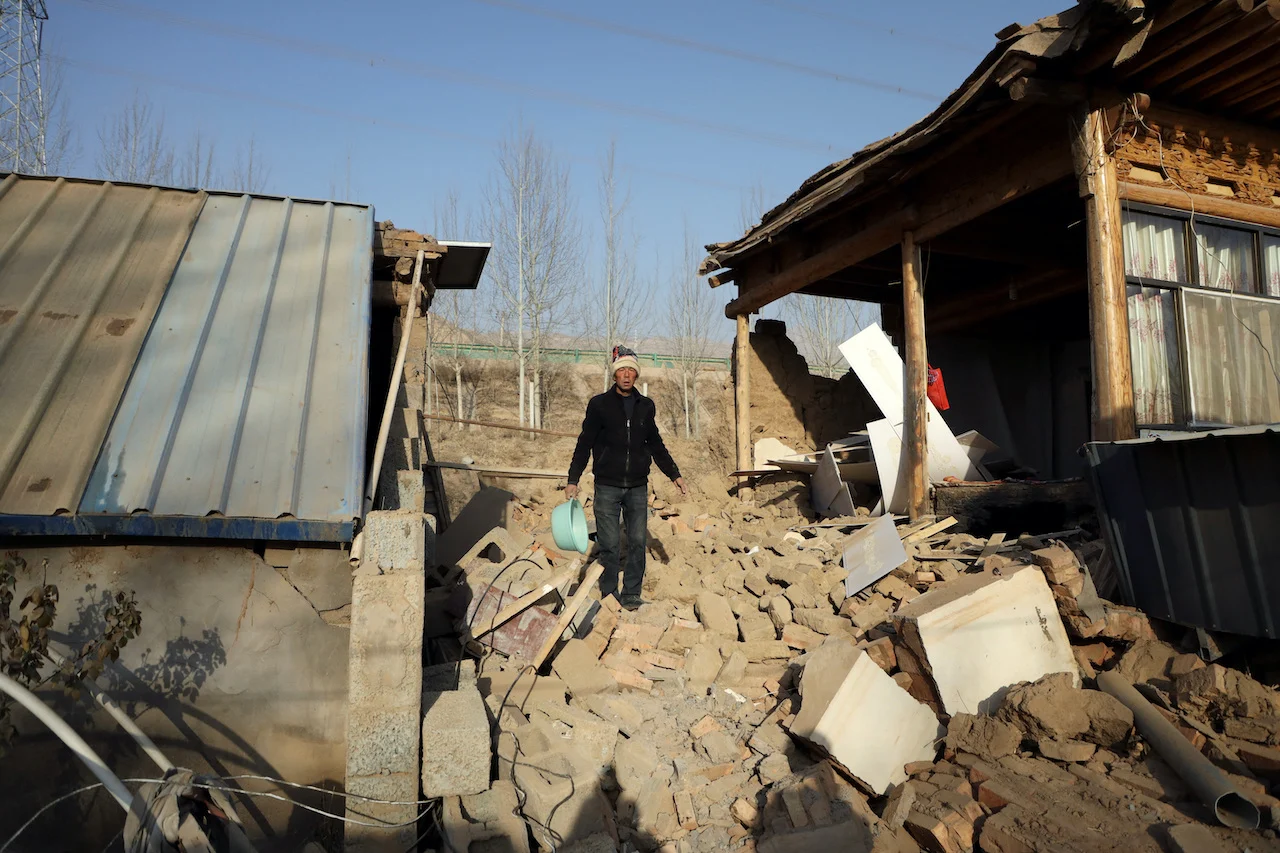 CHINA-QUAKE/ REUTERS/Xiaoyu Yin