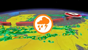 Orages violents : jusqu’à 100 mm de pluie en 48 heures. Détails ici. 
