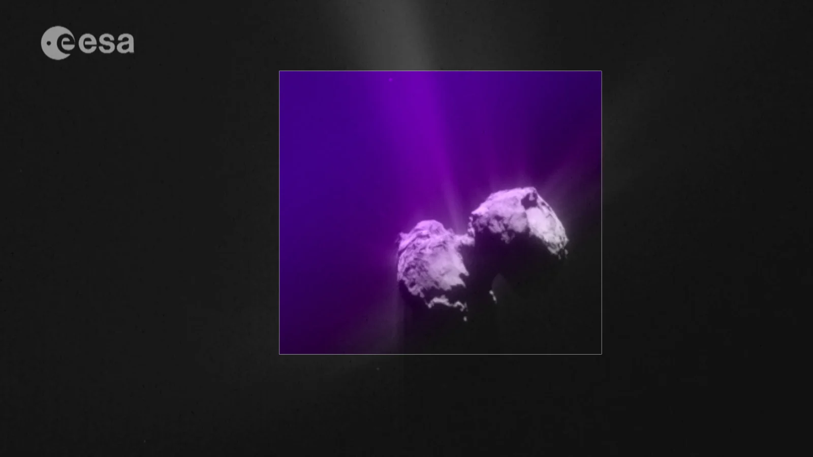 Unique ultraviolet auroras discovered around Rosetta comet