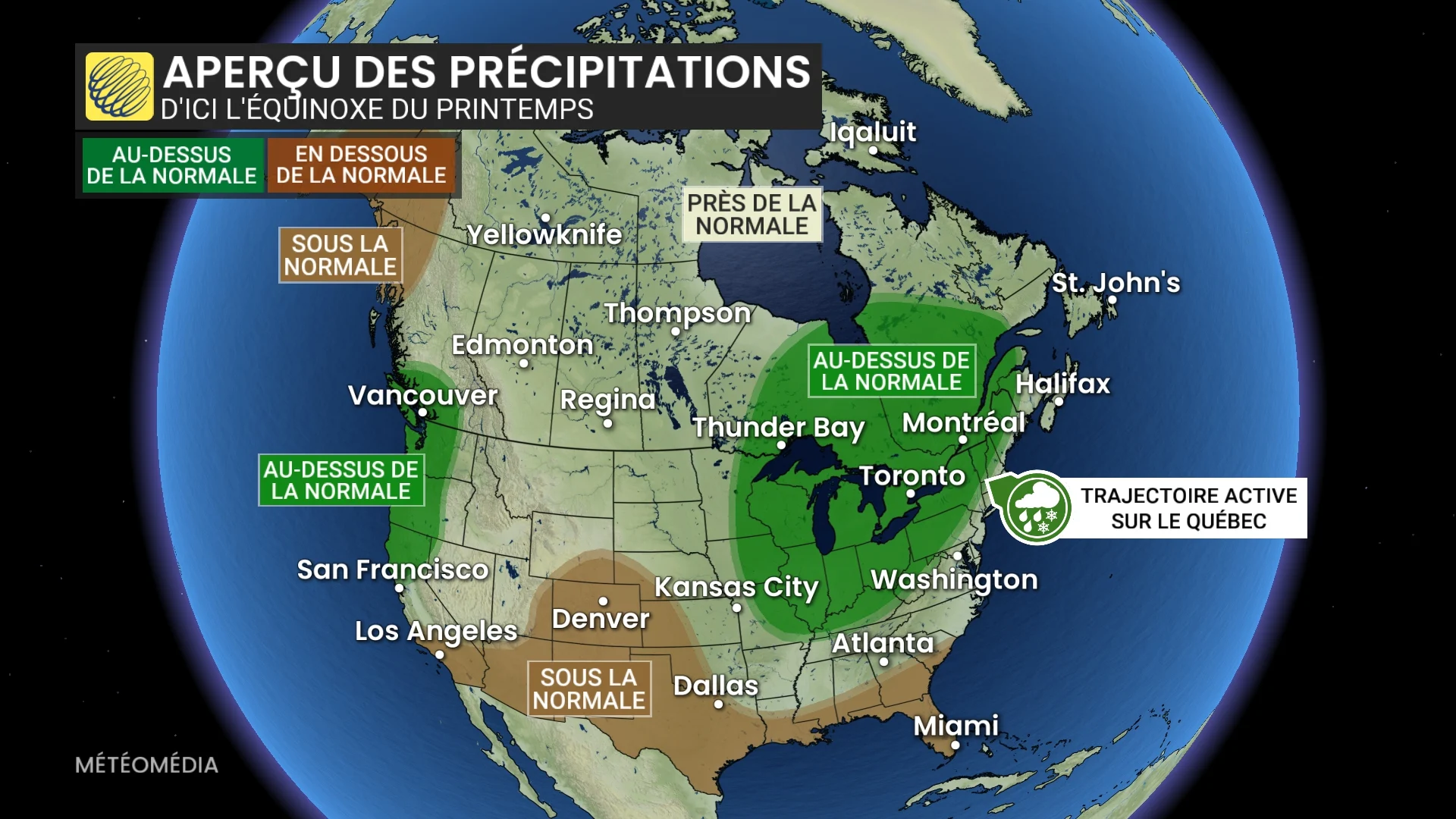 apercu des precipitations mi-fevrier mi-mars