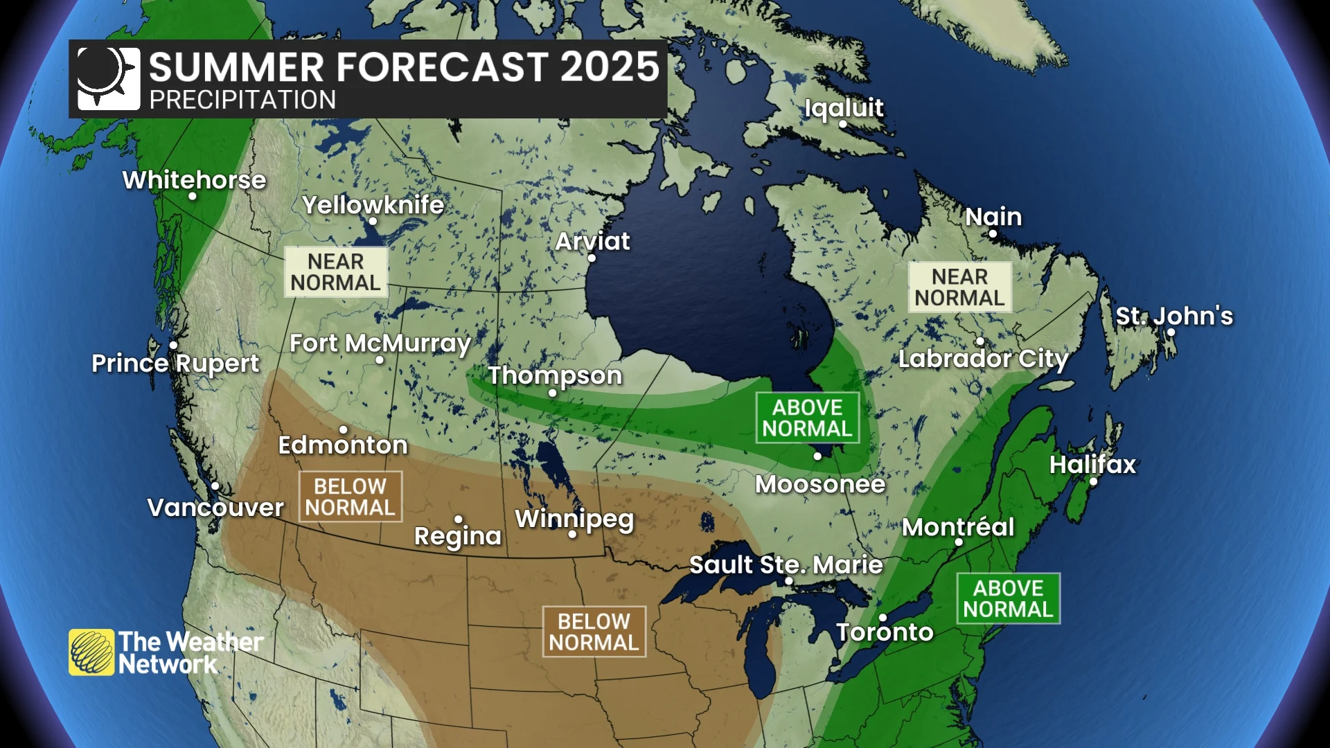2025 Summer Forecast: Precipitation Outlook