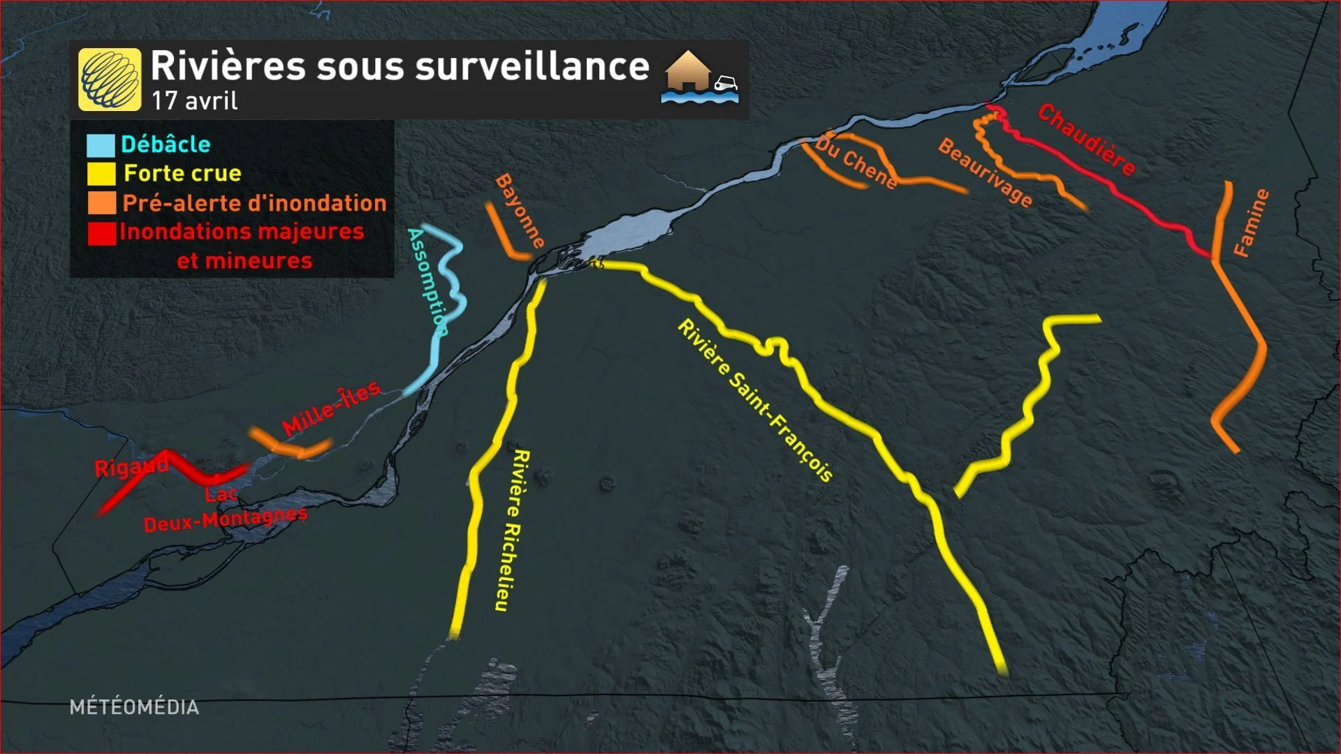 rivieres a surveiller