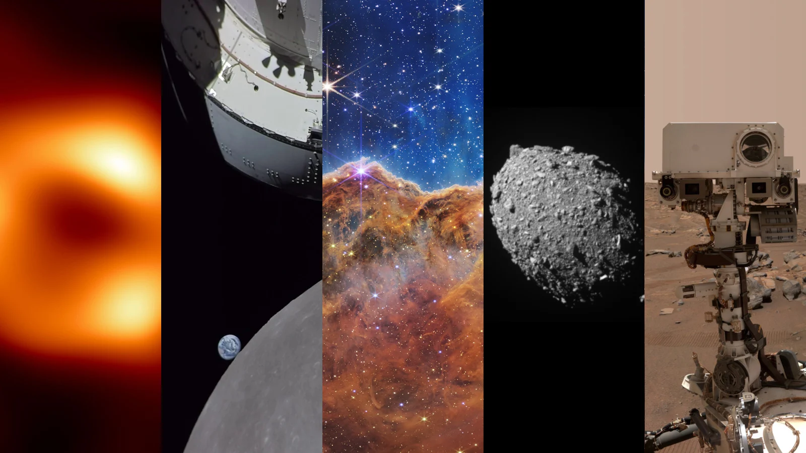 Astronomy and space exploration reached new heights in 2022